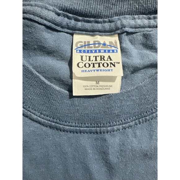 Vtg Goldfinger T Shirt Cartoon Print Rock Band Size M Blue Y2K HTF Rare - Picture 7 of 12